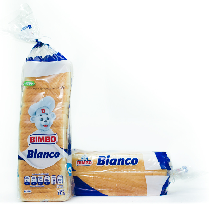 Pan Blanco Bimbo 640 G