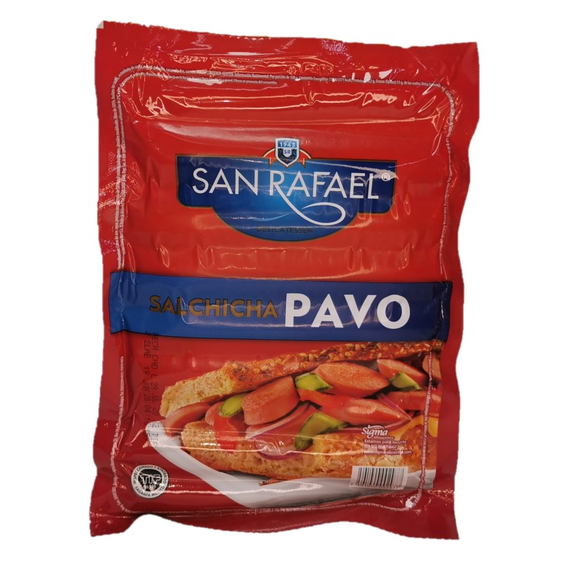 Salchicha de Pavo San Rafael 2.9 Kg
