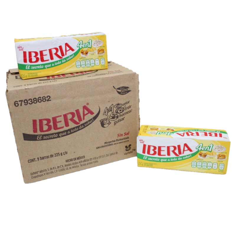 Margarina Iberia Caja 9/225 G