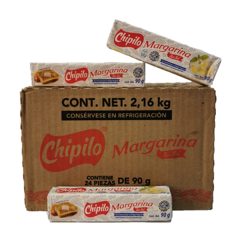 Margarina Chipilo Caja 24/90 G