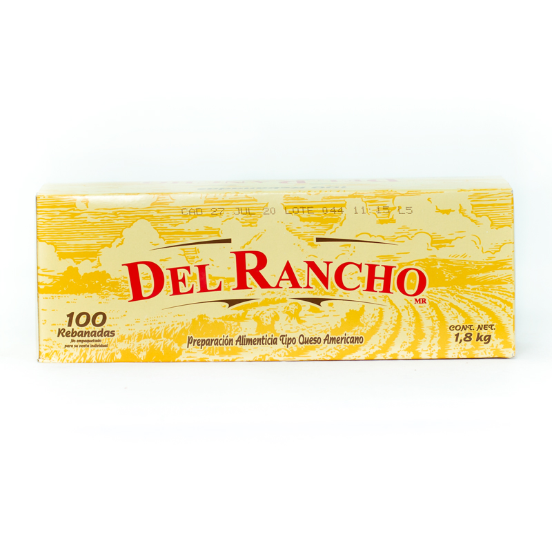 Queso Amarillo Del Rancho 1.8 Kg