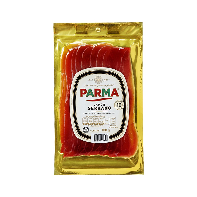 Jamón Serrano Parma 100 G