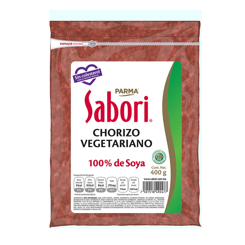 Chorizo Vegetariano Sabori 400 G
