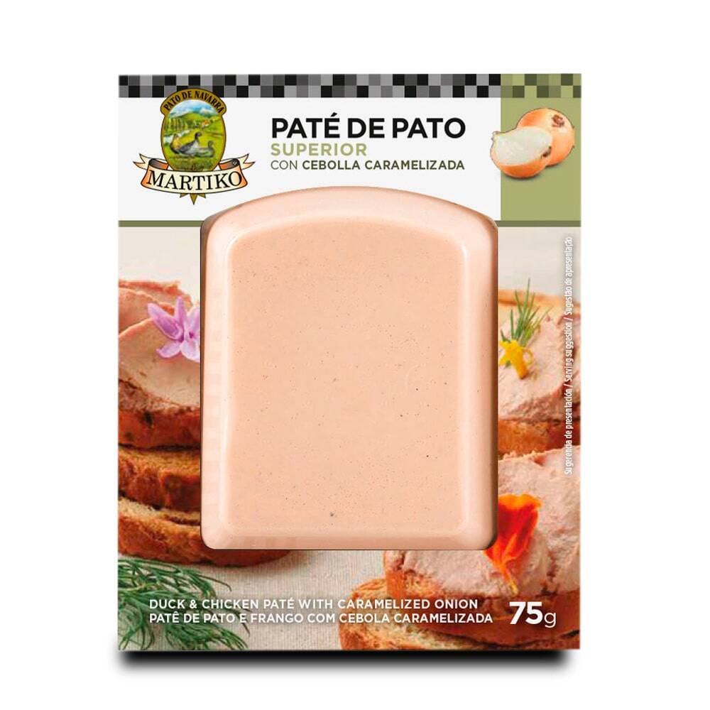 Paté de Pato con Cebolla Martiko 75 G