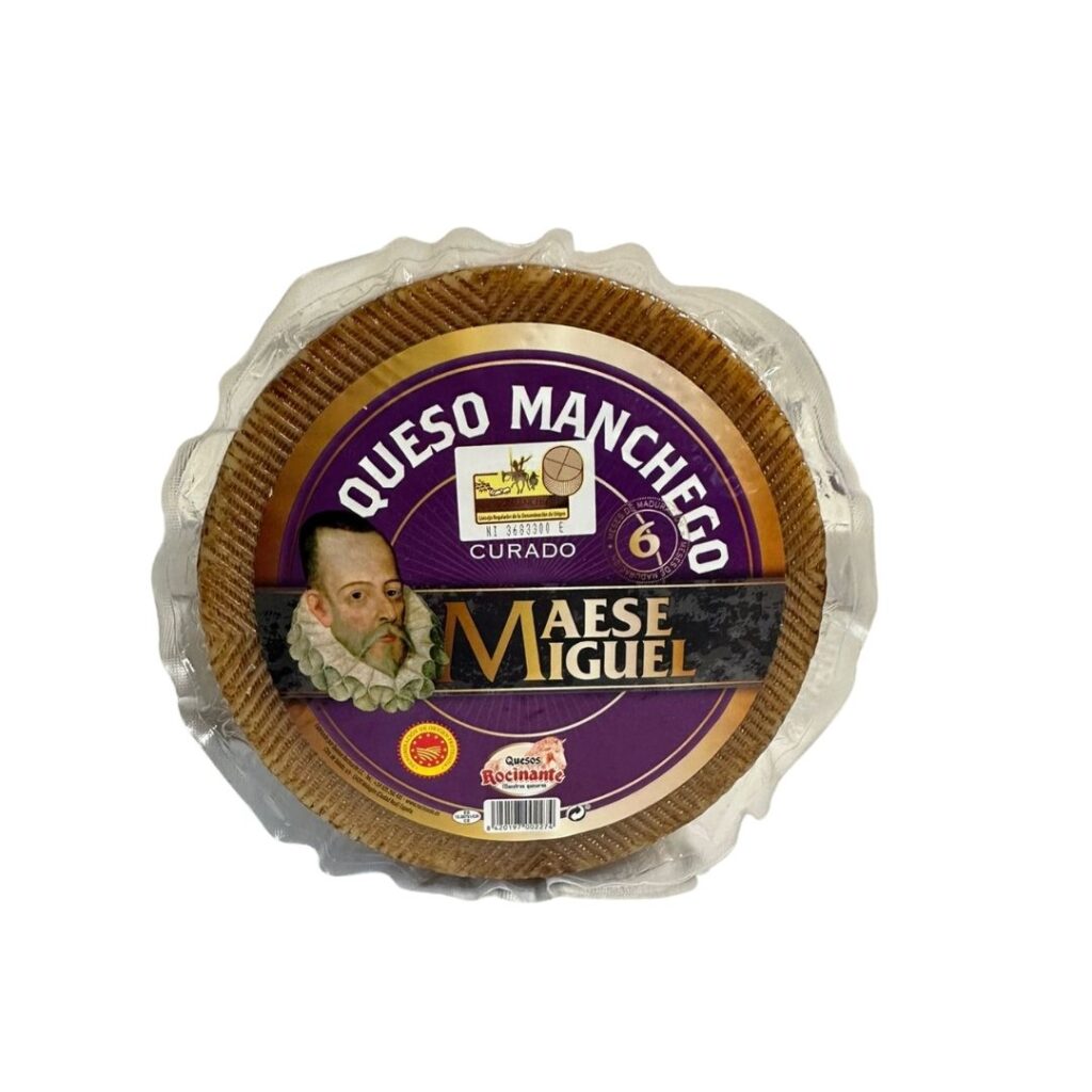 Queso Manchego De Oveja Maese Miguel 6 Meses Kg – La Texana