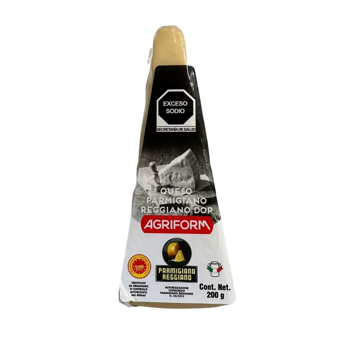 Queso Parmesano Parmigiano Reggiano Agriform pieza 200 g