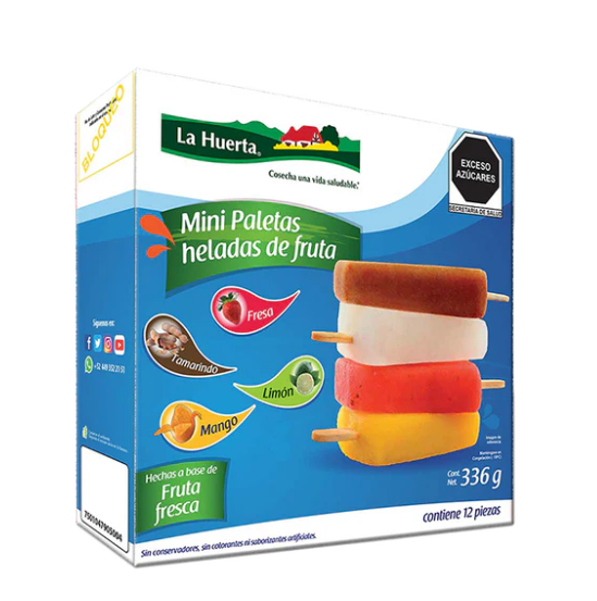 Mini Paletas De Fruta